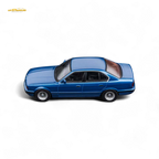 (Pre-Order) DCM BMW E34 5-Series Sedan - Avis Metallic Blue 1:64