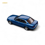 (Pre-Order) DCM BMW E34 5-Series Sedan - Avis Metallic Blue 1:64
