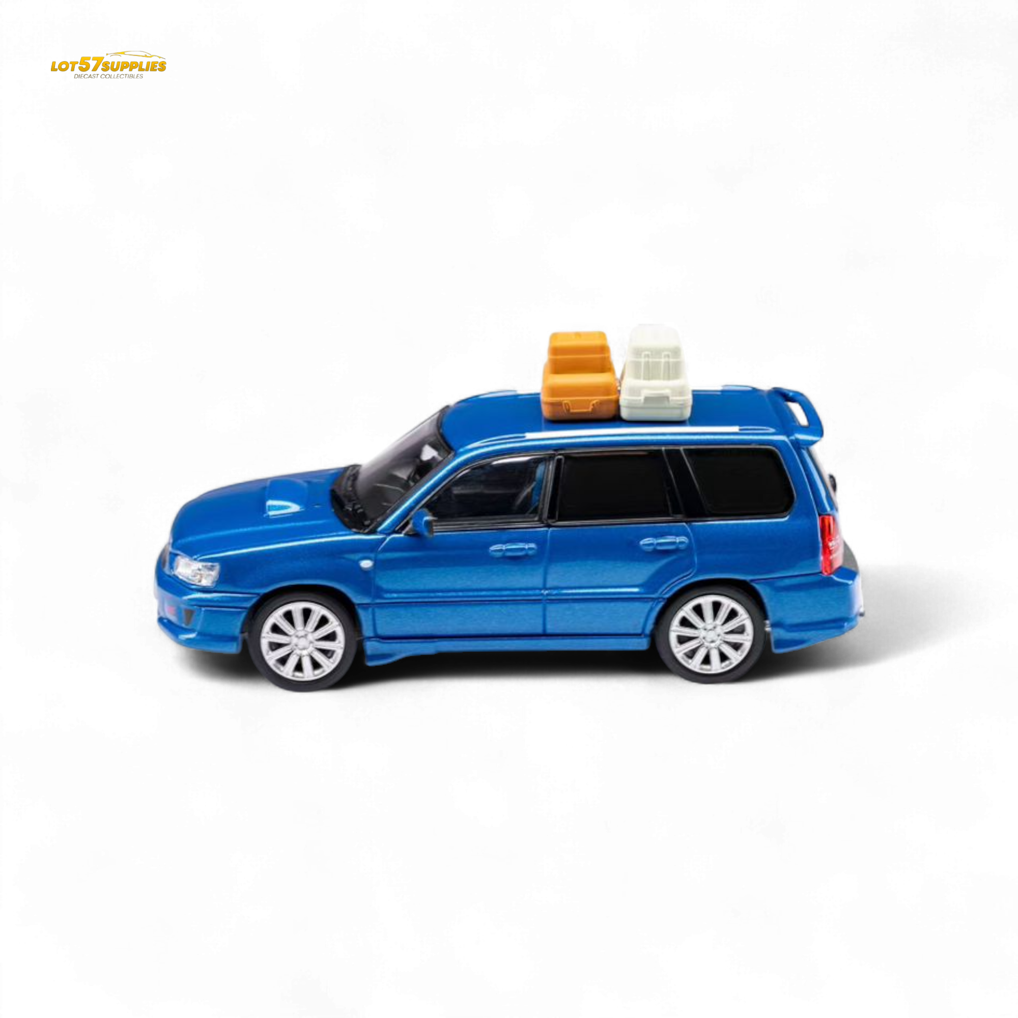 ModelModel Subaru Forester SG9 STI - Rally Blue 1:64