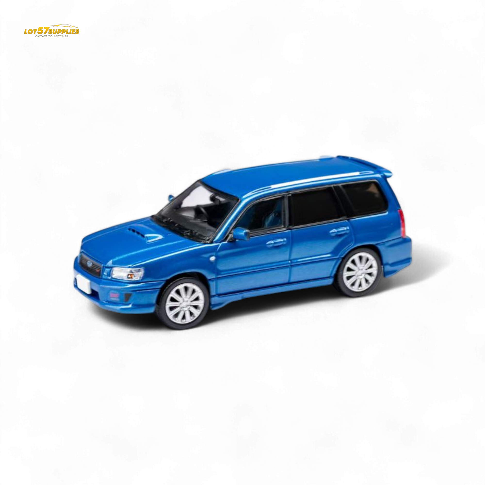 ModelModel Subaru Forester SG9 STI - Rally Blue 1:64