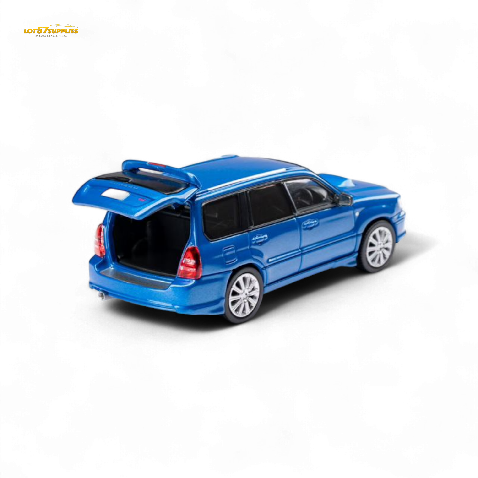 ModelModel Subaru Forester SG9 STI - Rally Blue 1:64