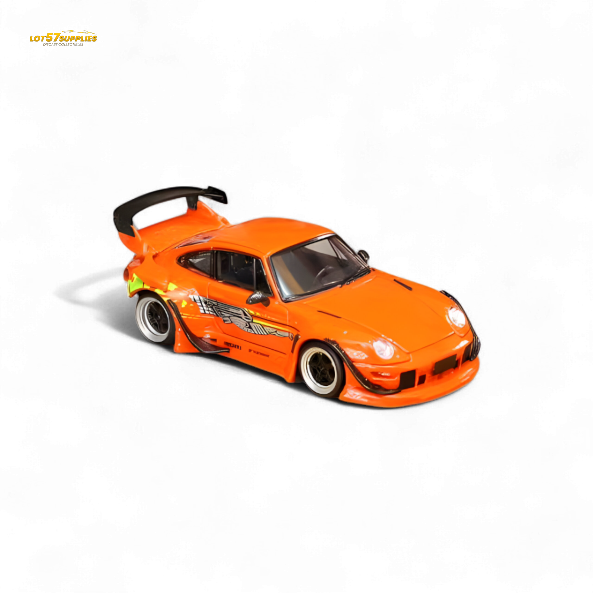 SW RWB 993 Orange Speed and Furious - Low Tail - Orange 1:64 Main image