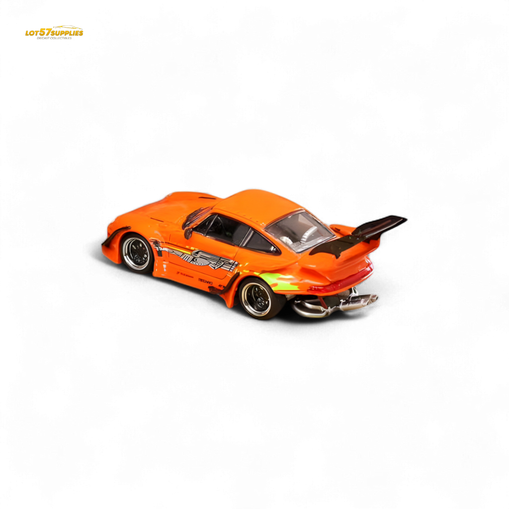SW RWB 993 Orange Speed and Furious - High Tail - Orange 1:64