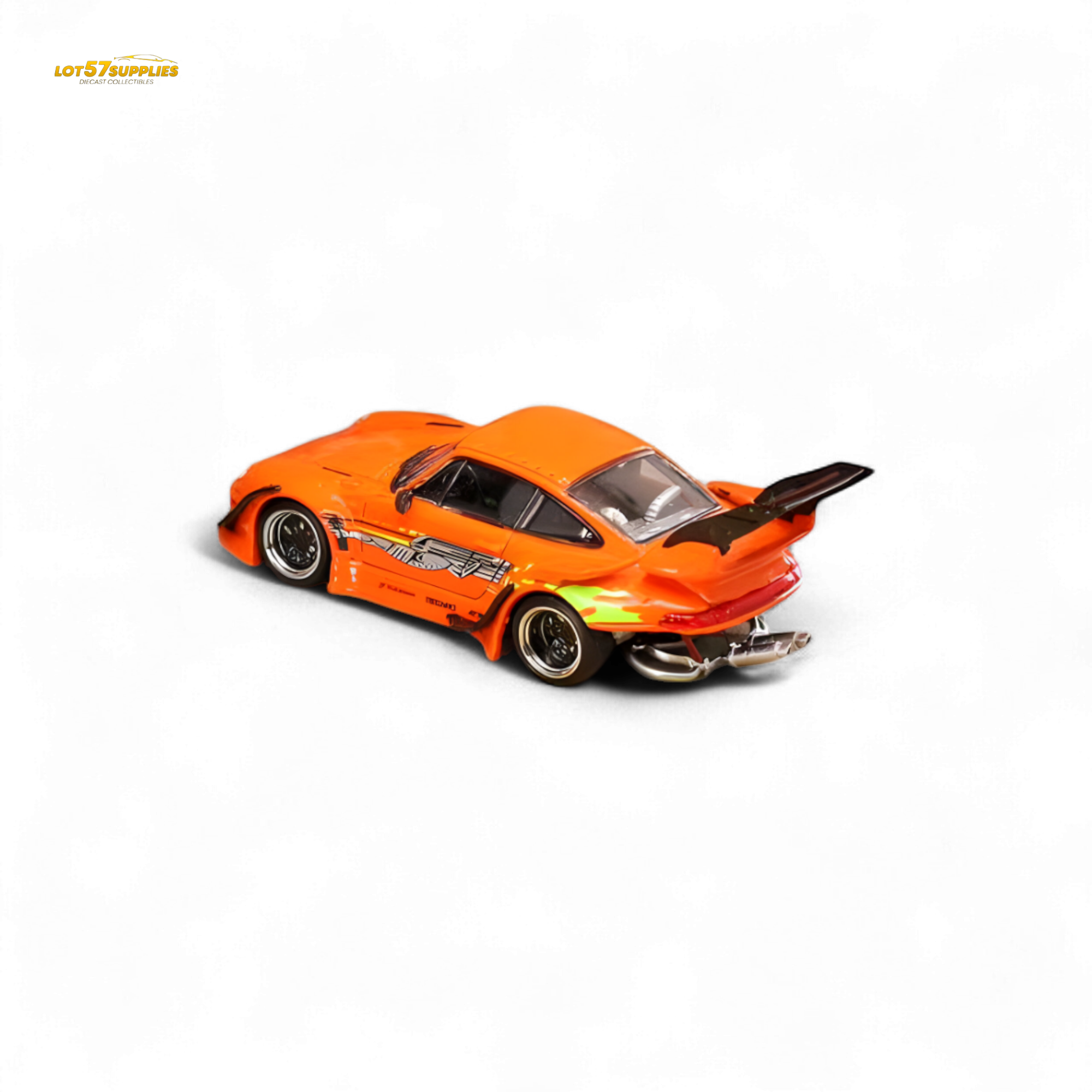SW RWB 993 Orange Speed and Furious - High Tail - Orange 1:64