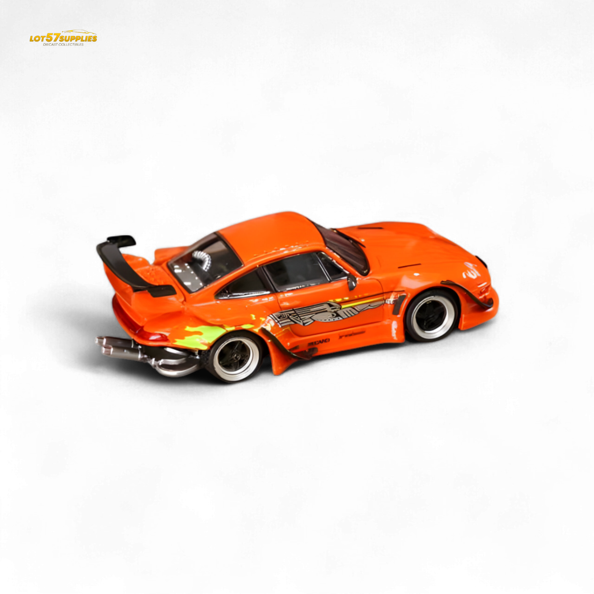 SW RWB 993 Orange Speed and Furious - Low Tail - Orange 1:64