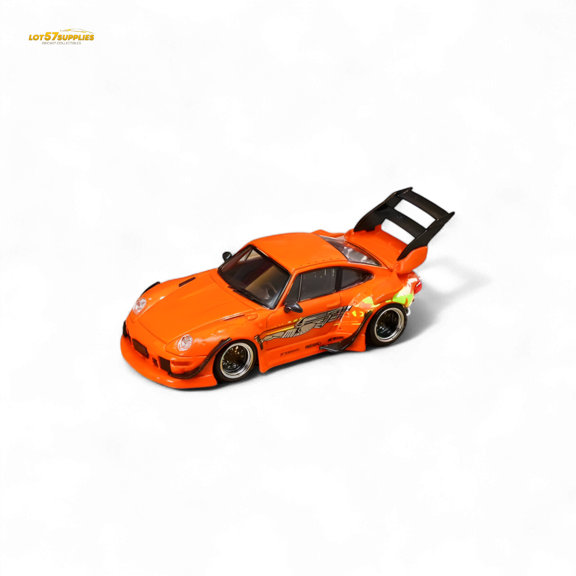 SW RWB 993 Orange Speed and Furious - High Tail - Orange 1:64 Main image