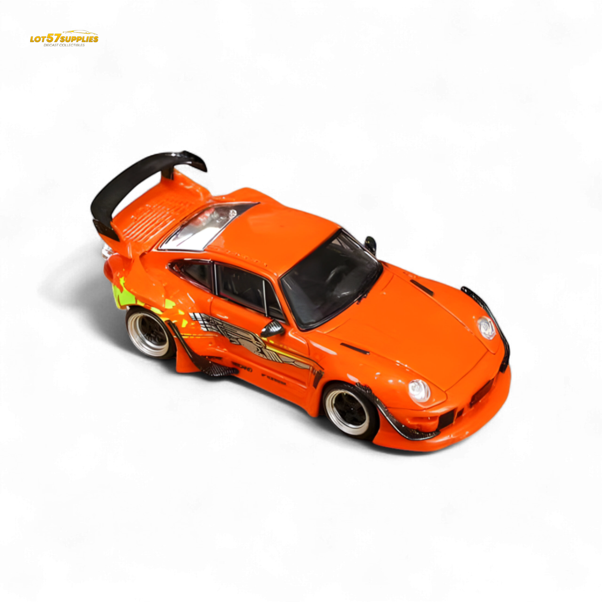 SW RWB 993 Orange Speed and Furious - Low Tail - Orange 1:64