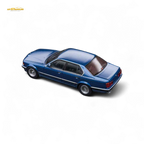(Pre-Order) DCM BMW E32 7-Series Sedan - Alpina Blue 1:64