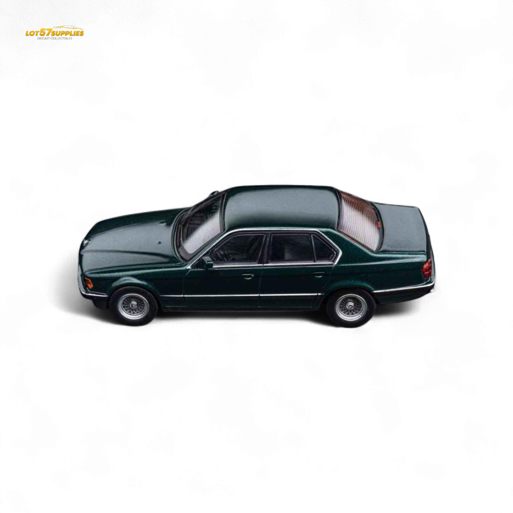 (Pre-Order) DCM BMW E32 7-Series Sedan - Oxford Metallic Green 1:64