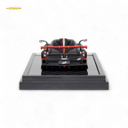(Pre-Order) LCD Pagani Imola - Matte Black Carbon with Italian Flag 1:64