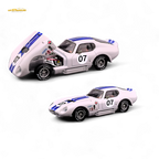 Fine Works64 Shelby Daytona - White with Blue Stripes 1:64