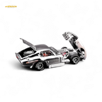 Fine Works64 Shelby Daytona - Chrome Silver 1:64