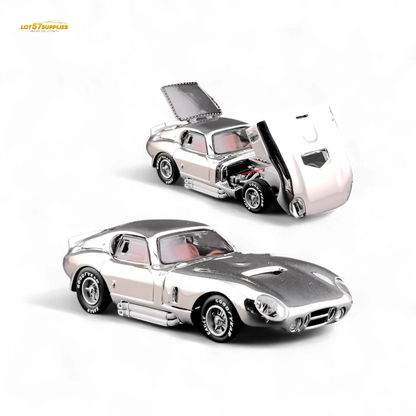 Fine Works64 Shelby Daytona - Chrome Silver 1:64