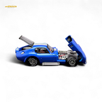 Fine Works64 Shelby Daytona - Blue with White Stripes 1:64