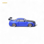 Focal Horizon Skyline GT-R R34 - Bayside Blue 1:64