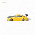 Focal horizon Skyline GT-R R34 Z-Tune Carbon-Hood Version - Yellow 1:64