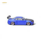 Focal Horizon Skyline GT-R R34 - Bayside Blue 1:64