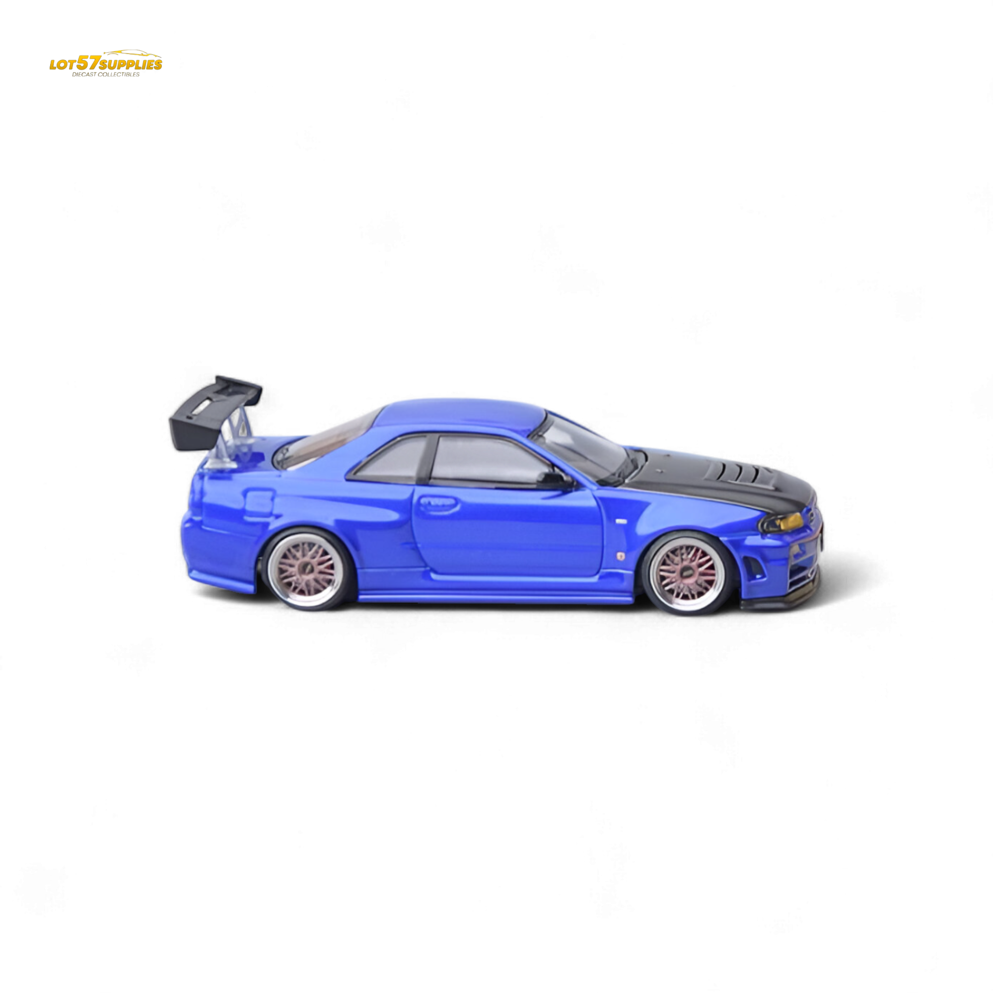 Focal Horizon Skyline GT-R R34 - Bayside Blue 1:64