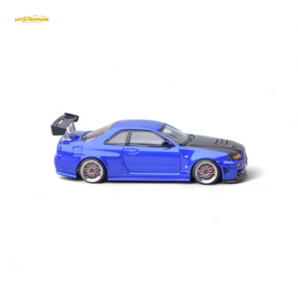 Focal Horizon Skyline GT-R R34 - Bayside Blue 1:64