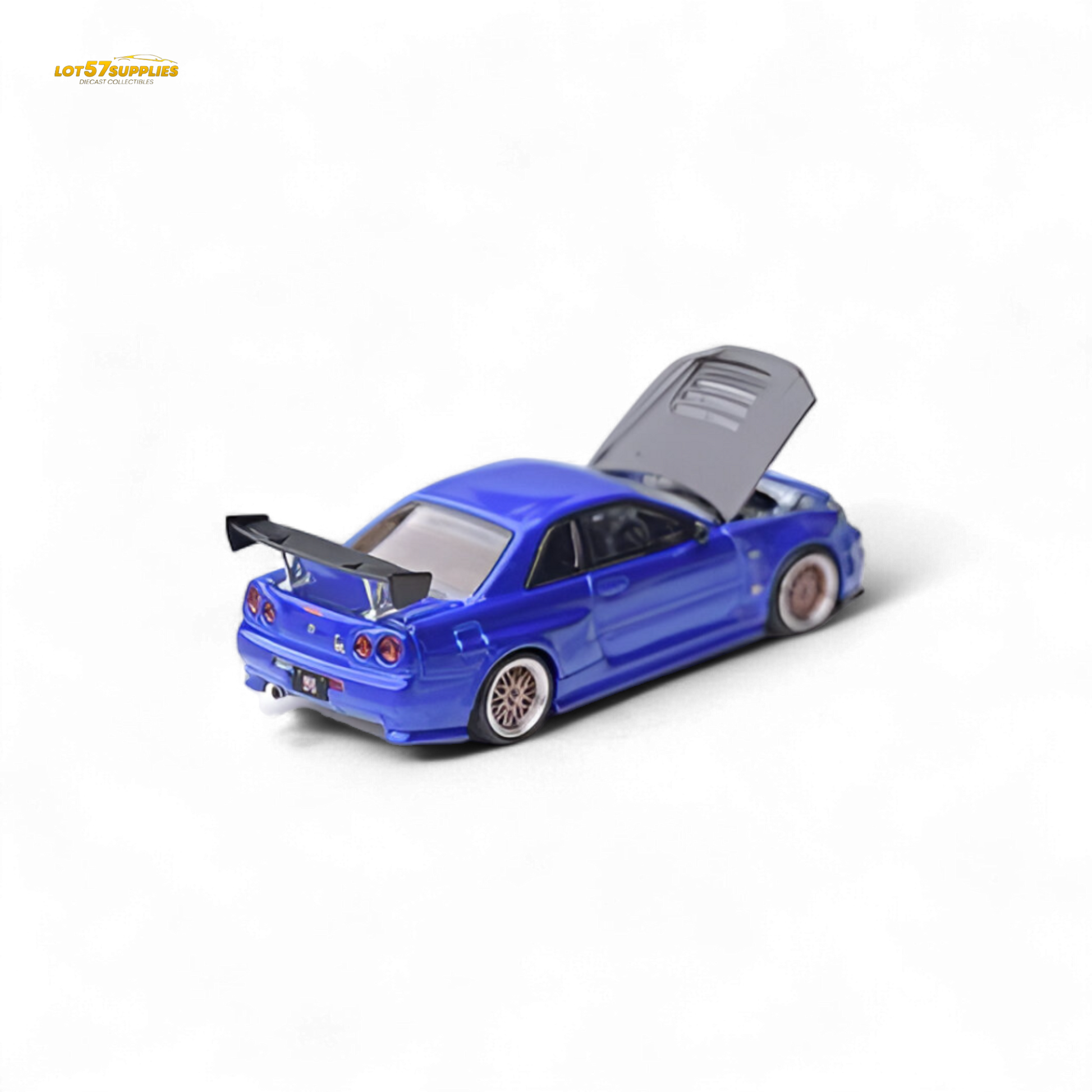 Focal Horizon Skyline GT-R R34 - Bayside Blue 1:64