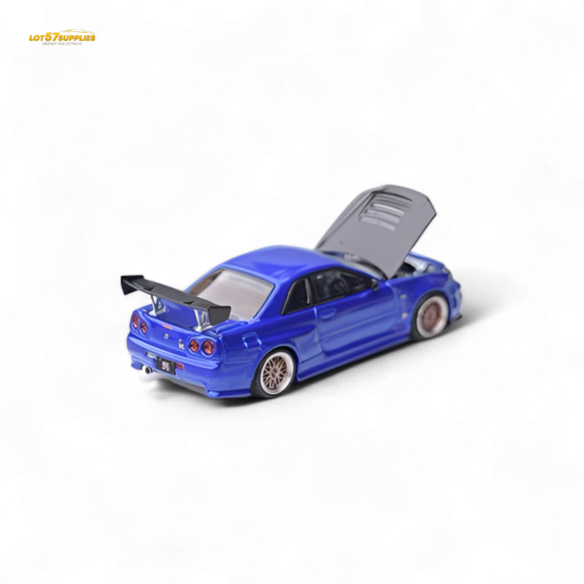 Focal Horizon Skyline GT-R R34 - Bayside Blue 1:64