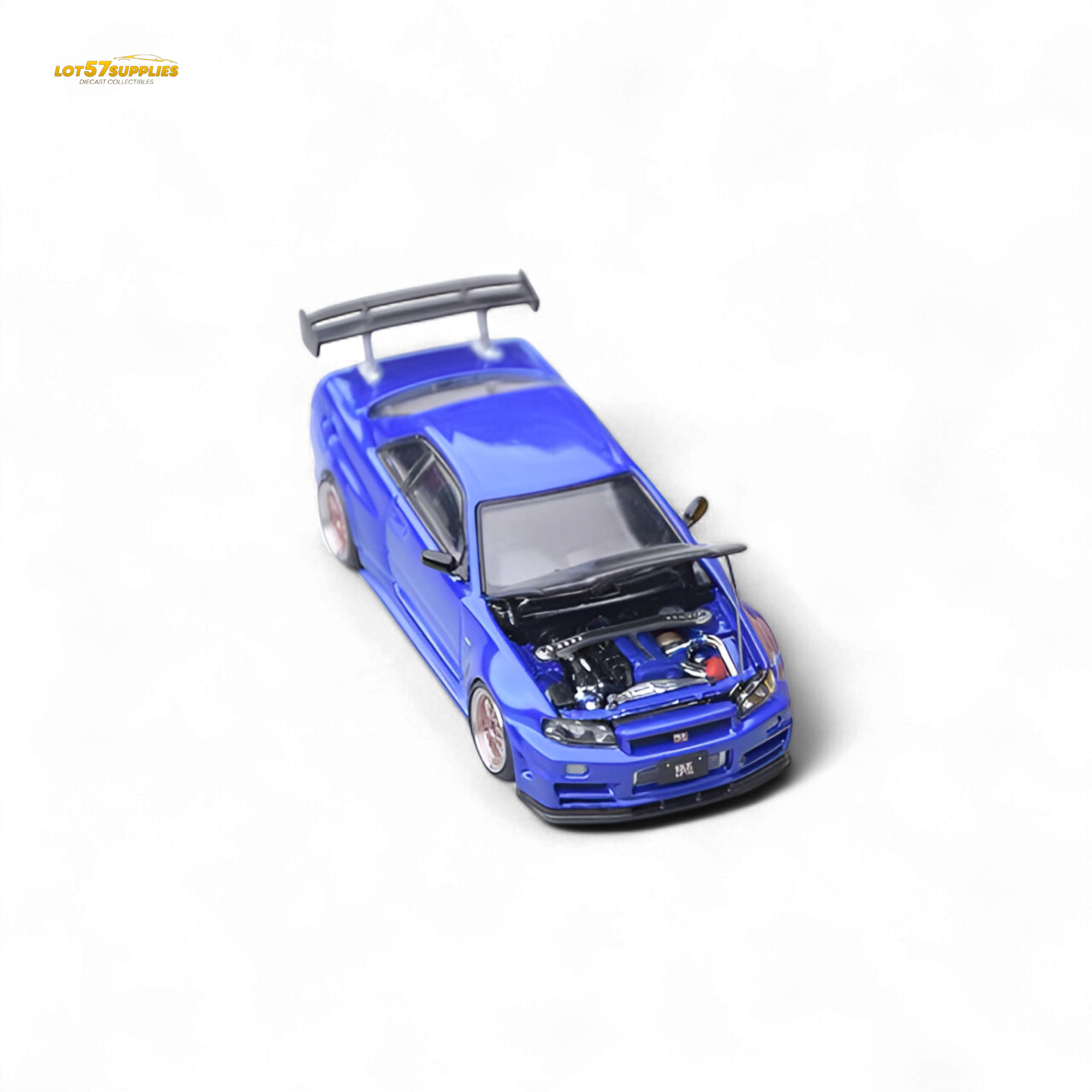 Focal Horizon Skyline GT-R R34 - Bayside Blue 1:64