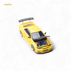 Focal horizon Skyline GT-R R34 Z-Tune Carbon-Hood Version - Yellow 1:64
