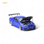 Focal Horizon Skyline GT-R R34 - Bayside Blue 1:64