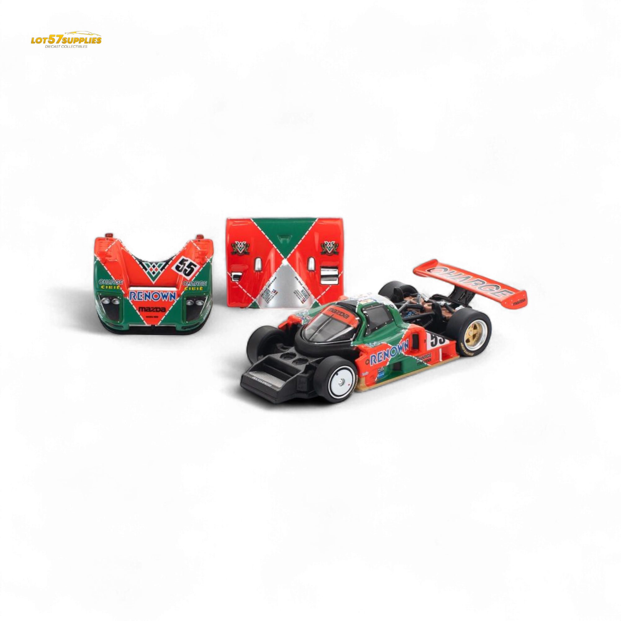 (Pre-Order) poprace Mazda 787B - 787B Livery 1/64