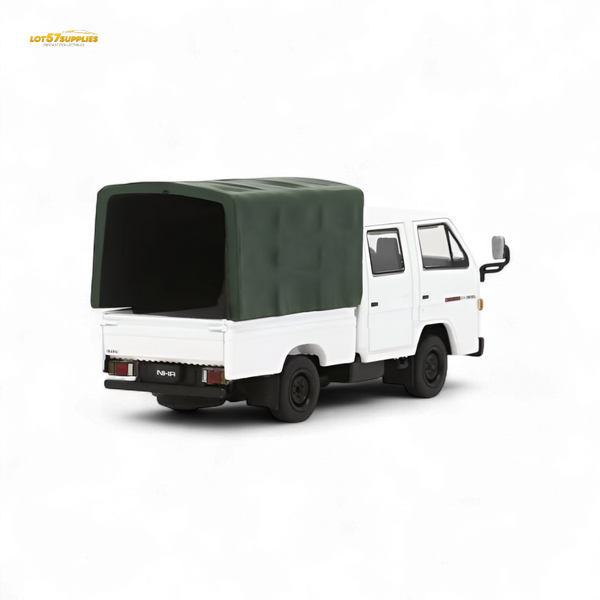 Model 1 Isuzu Covered Truck - White 1:64