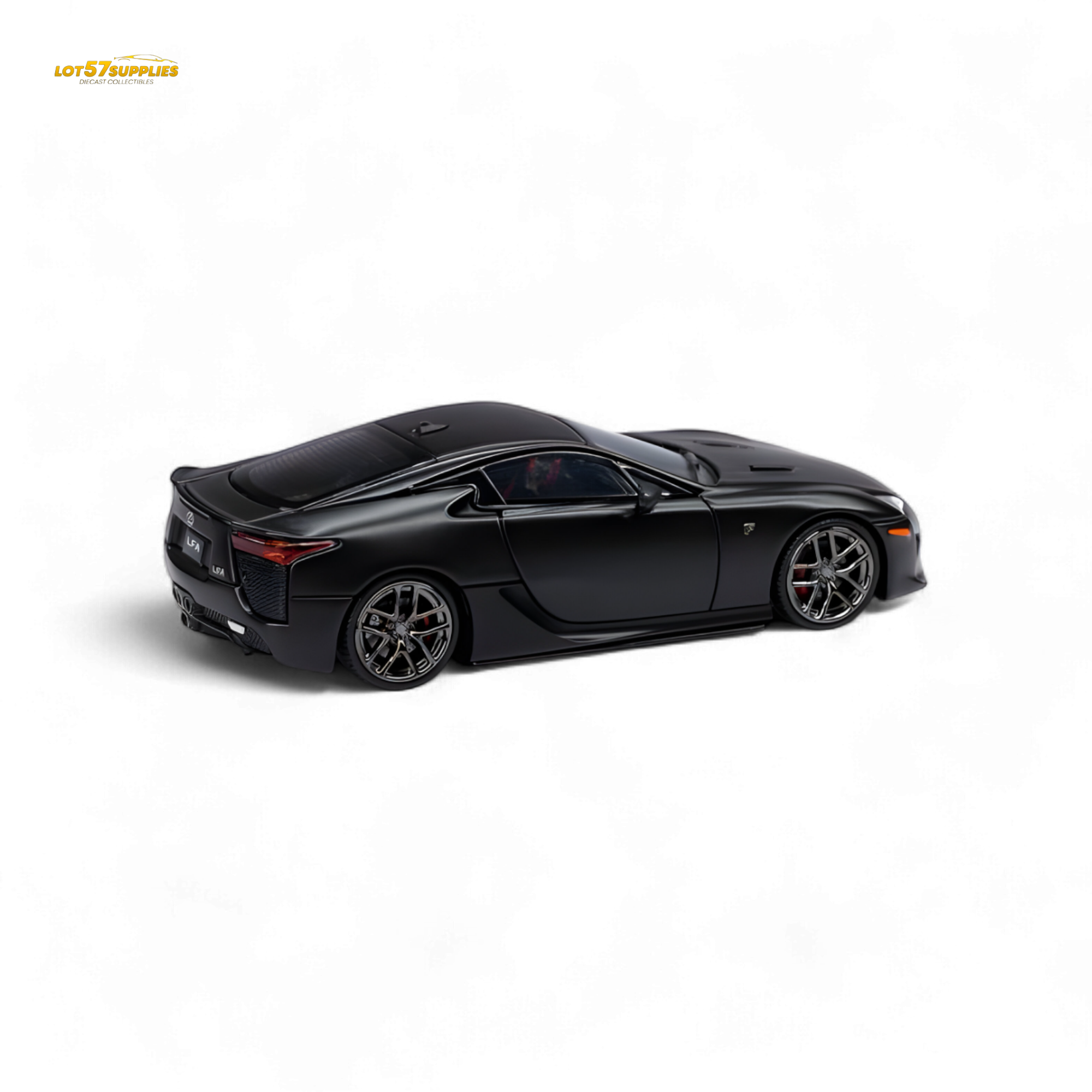 (Pre-Order) Model One Lexus LFA - Matt Black 1:64