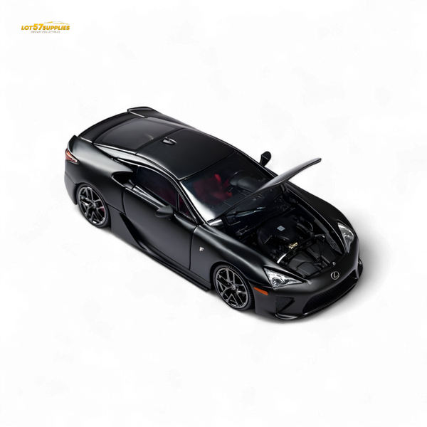 (Pre-Order) Model One Lexus LFA - Matt Black 1:64