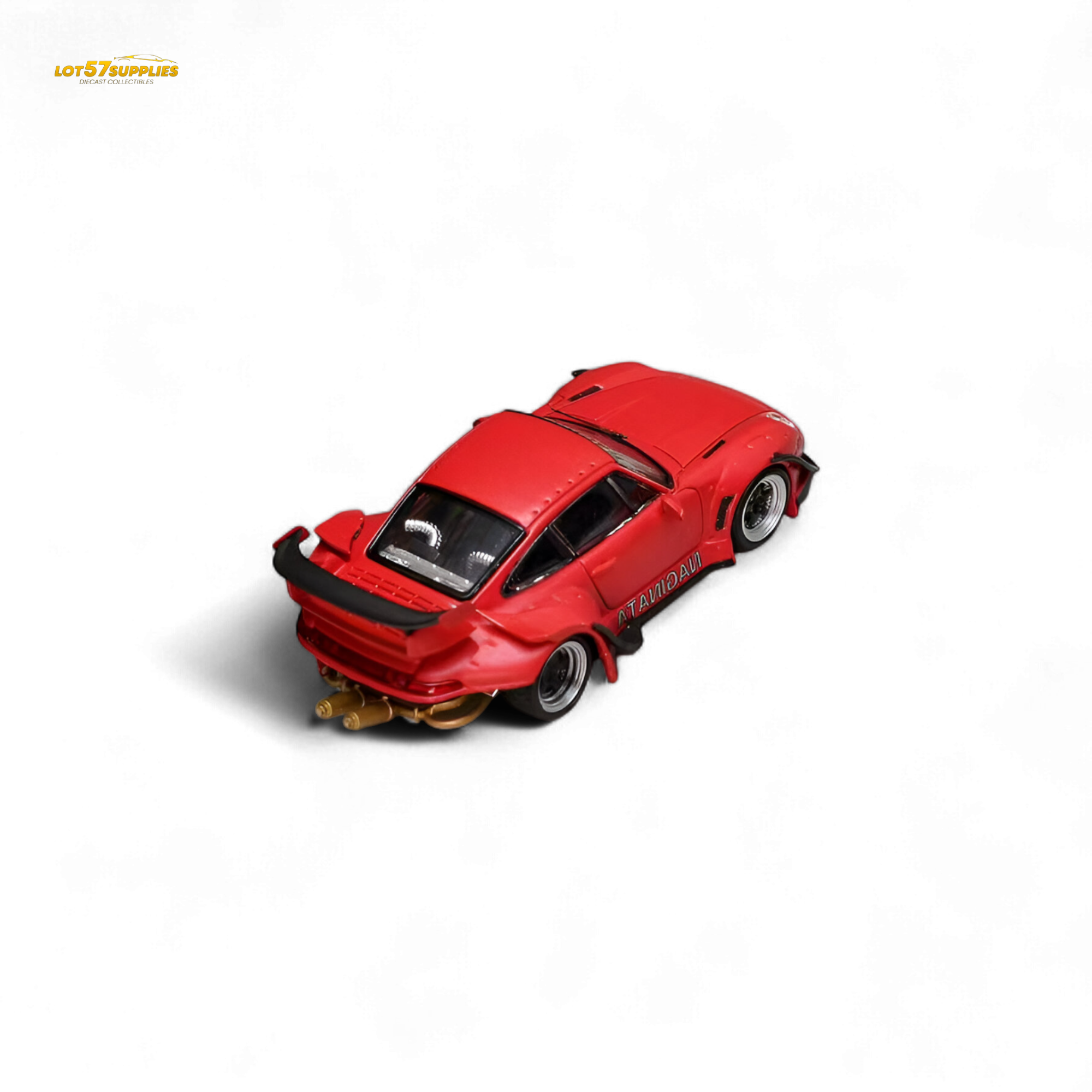 (Pre-Order) Street Weapon RWB 993 Naginata - Red Livery - Low Wing 1:64