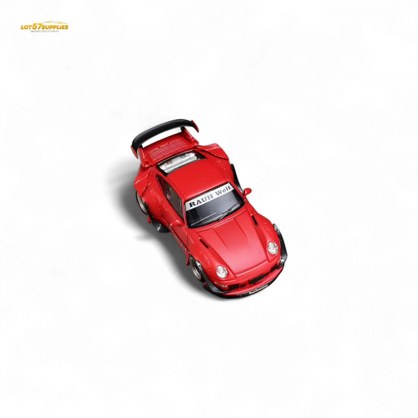 (Pre-Order) Street Weapon RWB 993 Naginata - Red Livery - Low Wing 1:64