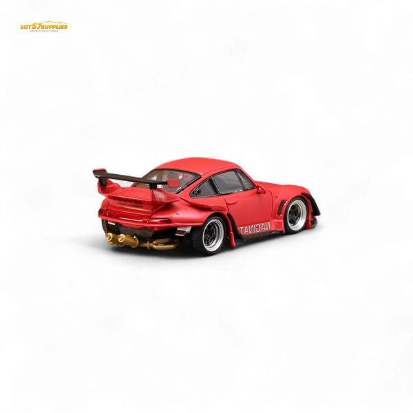 (Pre-Order) Street Weapon RWB 993 Naginata - Red Livery - Low Wing 1:64