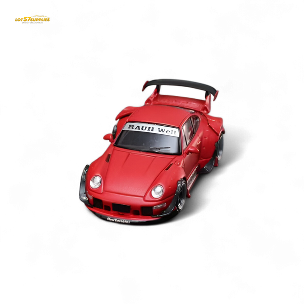 (Pre-Order) Street Weapon RWB 993 Naginata - Red Livery - Low Wing 1:64