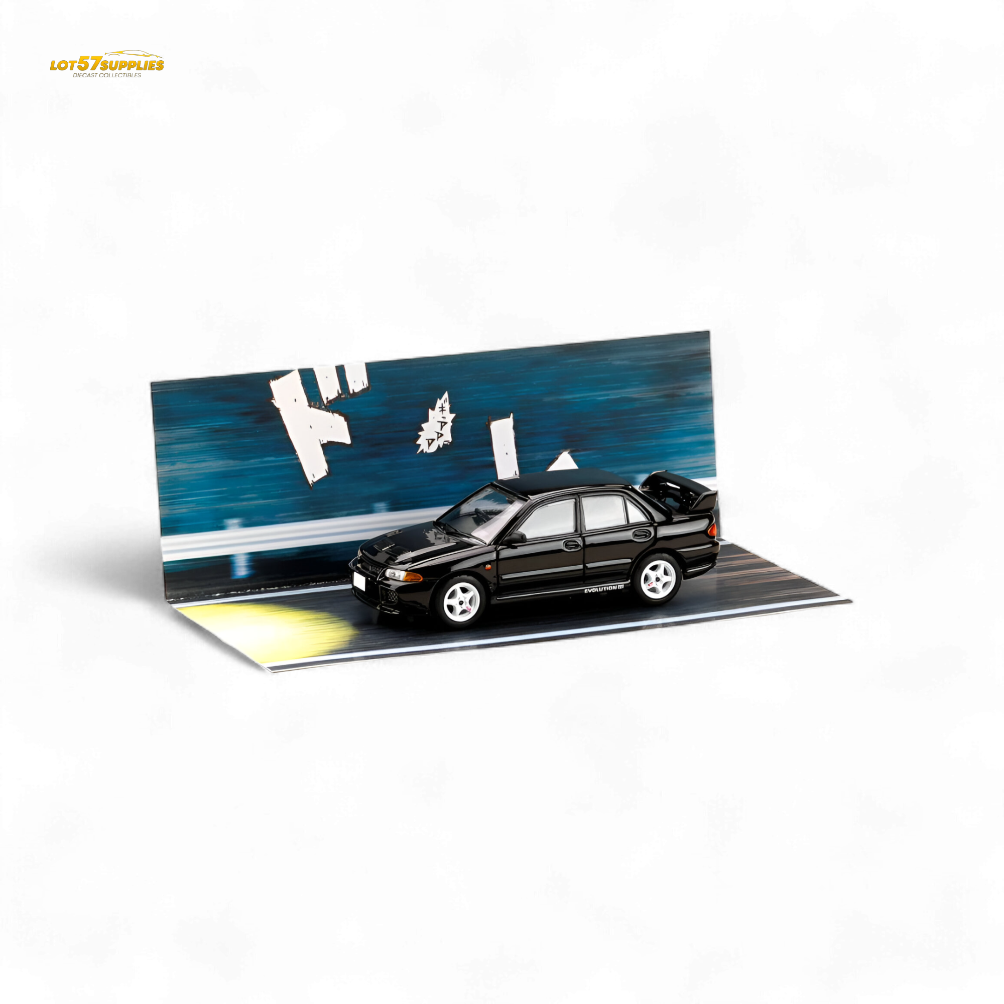 (Pre-Order) Hobby Japan Mitsubishi Lancer RS Evolution III - Black 1:64