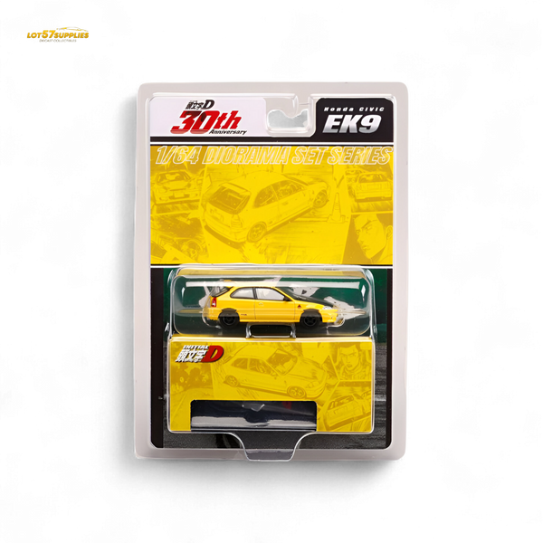 (Pre-Order) Hobby Japan Honda CIVIC (EK9) - Yellow 1:64