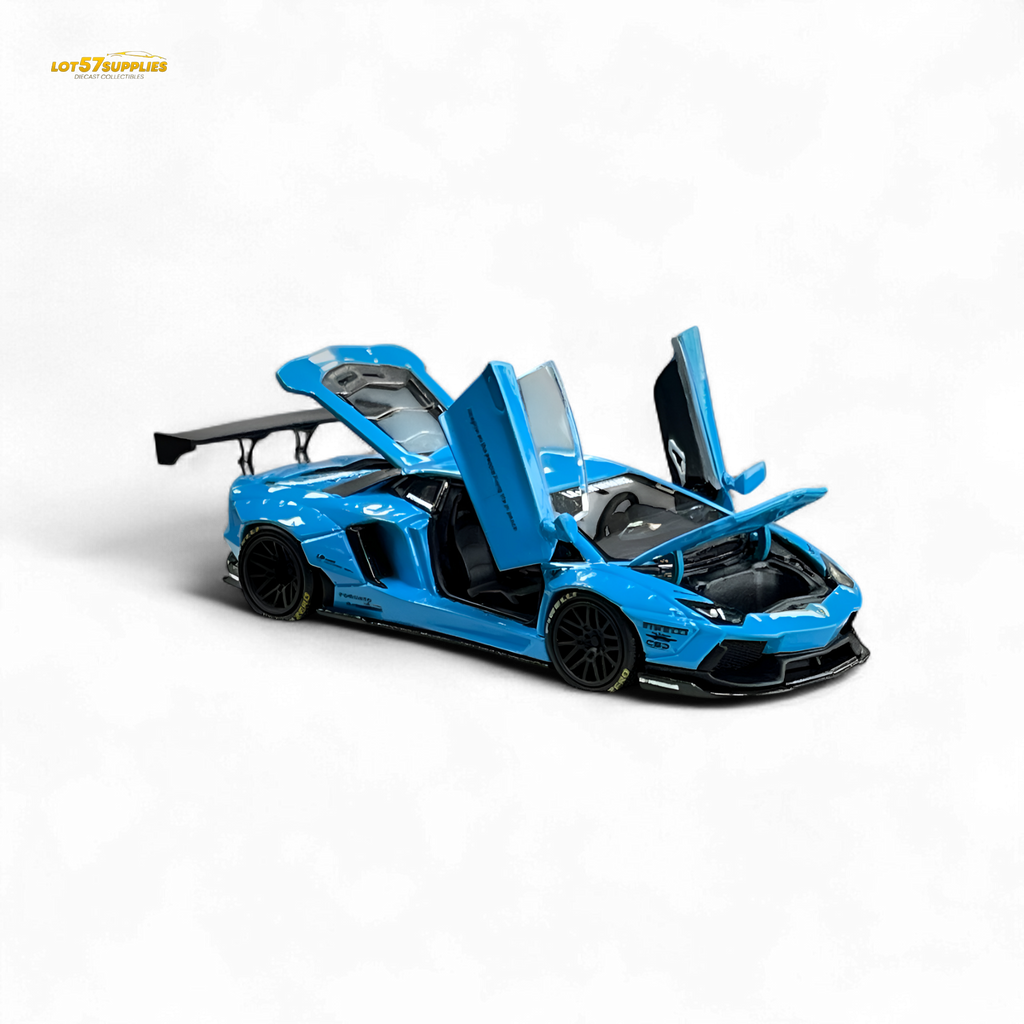 (Pre-Order) Pgm Lamborghini LP700-4 - BB Blue Ordinary Version 1:64