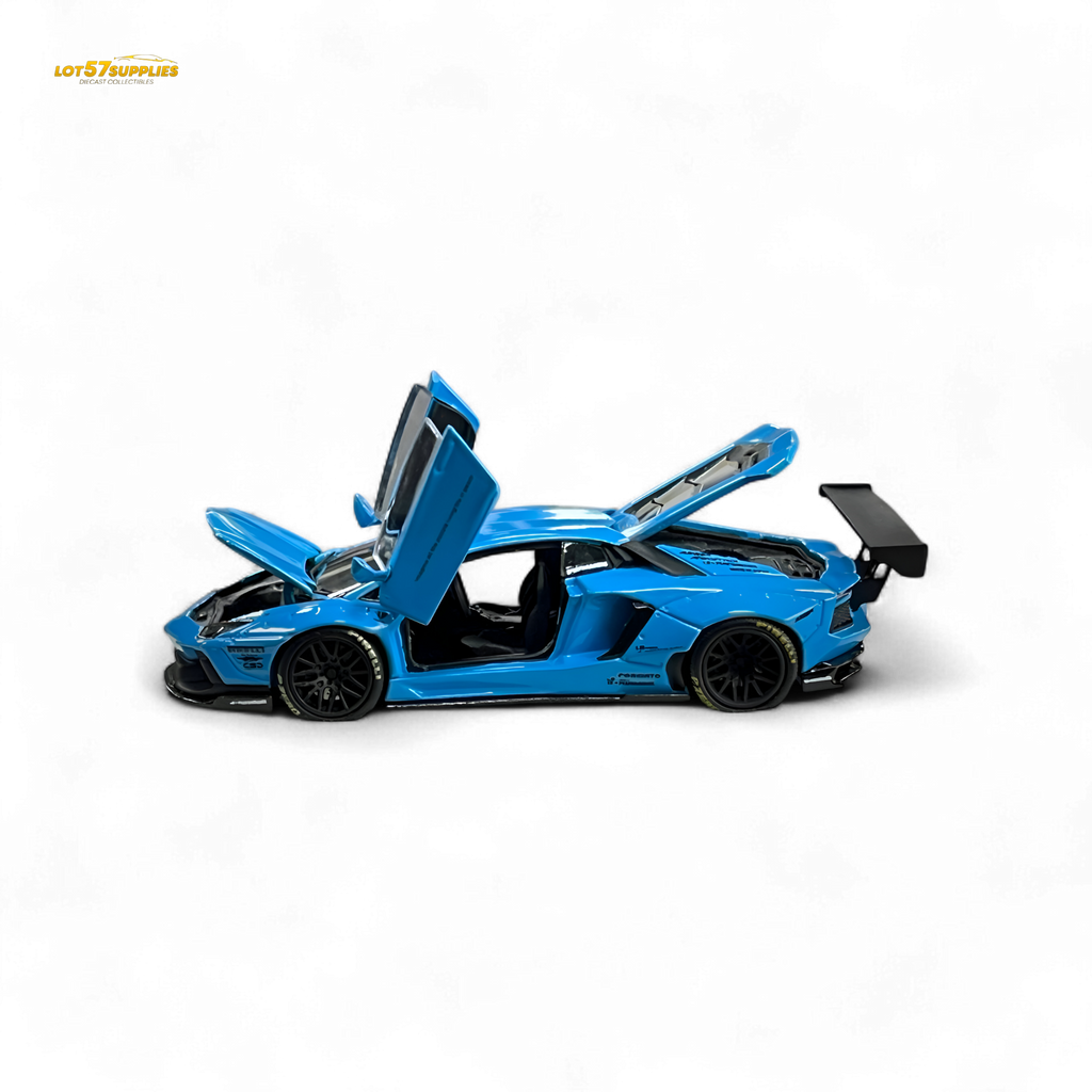 (Pre-Order) Pgm Lamborghini LP700-4 - BB Blue Ordinary Version 1:64