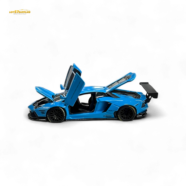 (Pre-Order) Pgm Lamborghini LP700-4 - BB Blue Ordinary Version 1:64