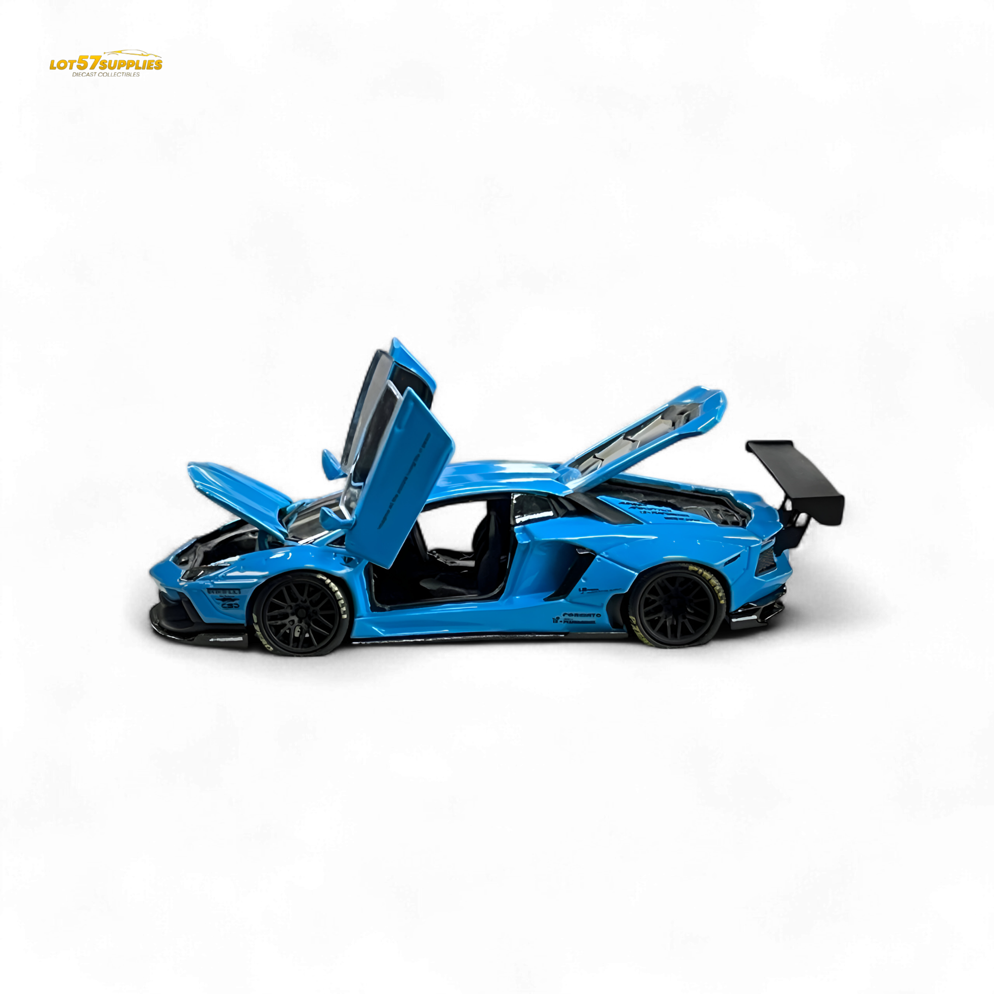 (Pre-Order) Pgm Lamborghini LP700-4 - BB Blue Luxury Version 1:64