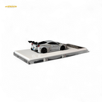 Flame Supercar LB458GT LB Wide-Body - Matte Grey 1:64 Resin