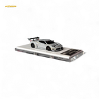 Flame Supercar LB458GT LB Wide-Body - Matte Grey 1:64 Resin