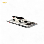 Flame Supercar LB458GT LB Wide-Body - White 1:64 Resin
