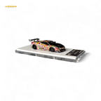 Flame Supercar LB458GT LB Wide-Body - Takashi Murakami Flower Livery - Glows in dark 1:64 Resin
