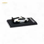 High Rev Model Lamborghini Murcielago LP670-4 SV - White Italian Stripes 1:64