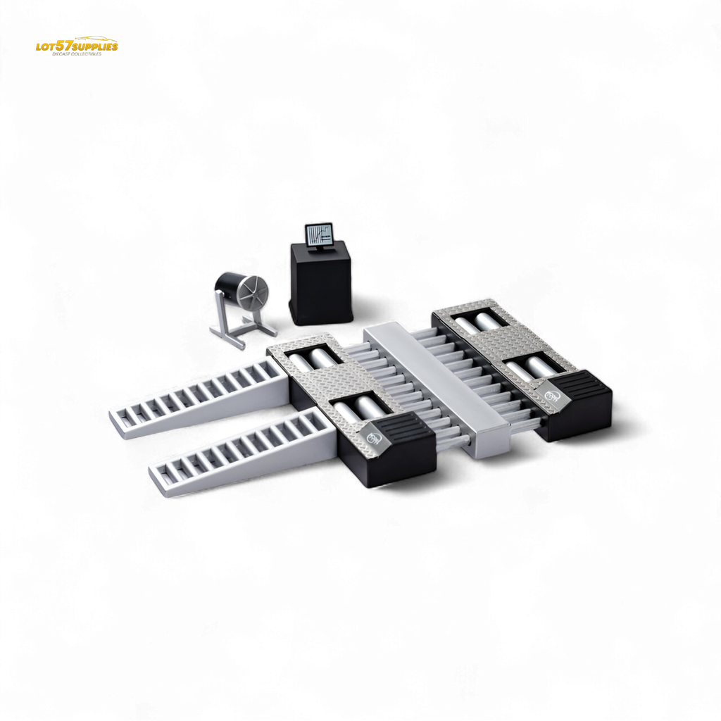 (Pre-Order) ModelModel 1:64 Horsepower Dyno Machine - Black 1:64