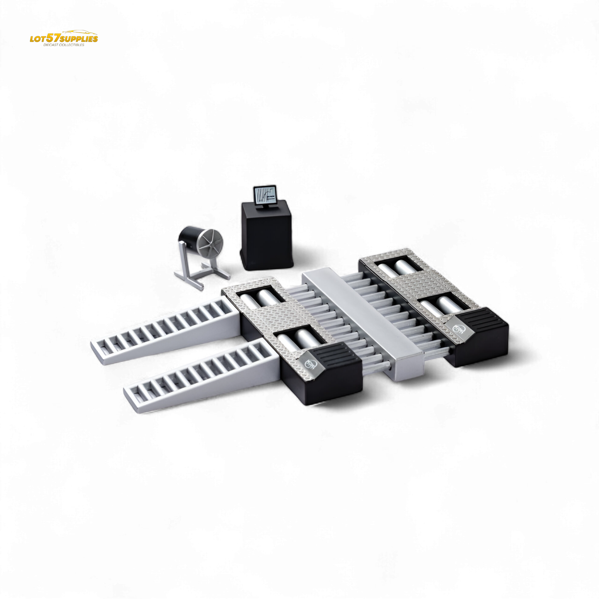 (Pre-Order) ModelModel 1:64 Horsepower Dyno Machine - Black 1:64