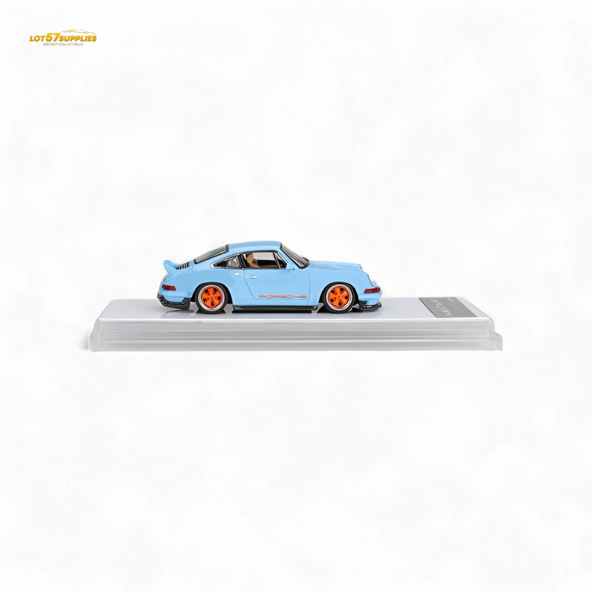 (Pre-Order) Zincit Model Porsche 911 Singer DLS - Gulf Blue 1:64